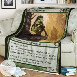 Mrd 120 Glissa Sunseeker Magic The Gathering Mtg Blanket