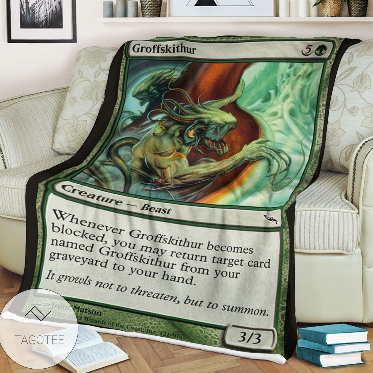 Mrd 121 Groffskithur Magic The Gathering Mtg Blanket Mrd 121 Groffskithur Magic The Gathering Mtg Blanket