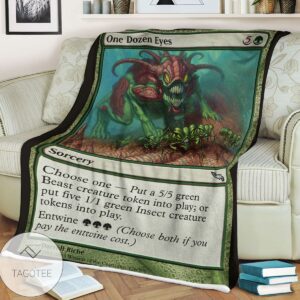 Mrd 126 One Dozen Eyes Magic The Gathering Mtg Blanket