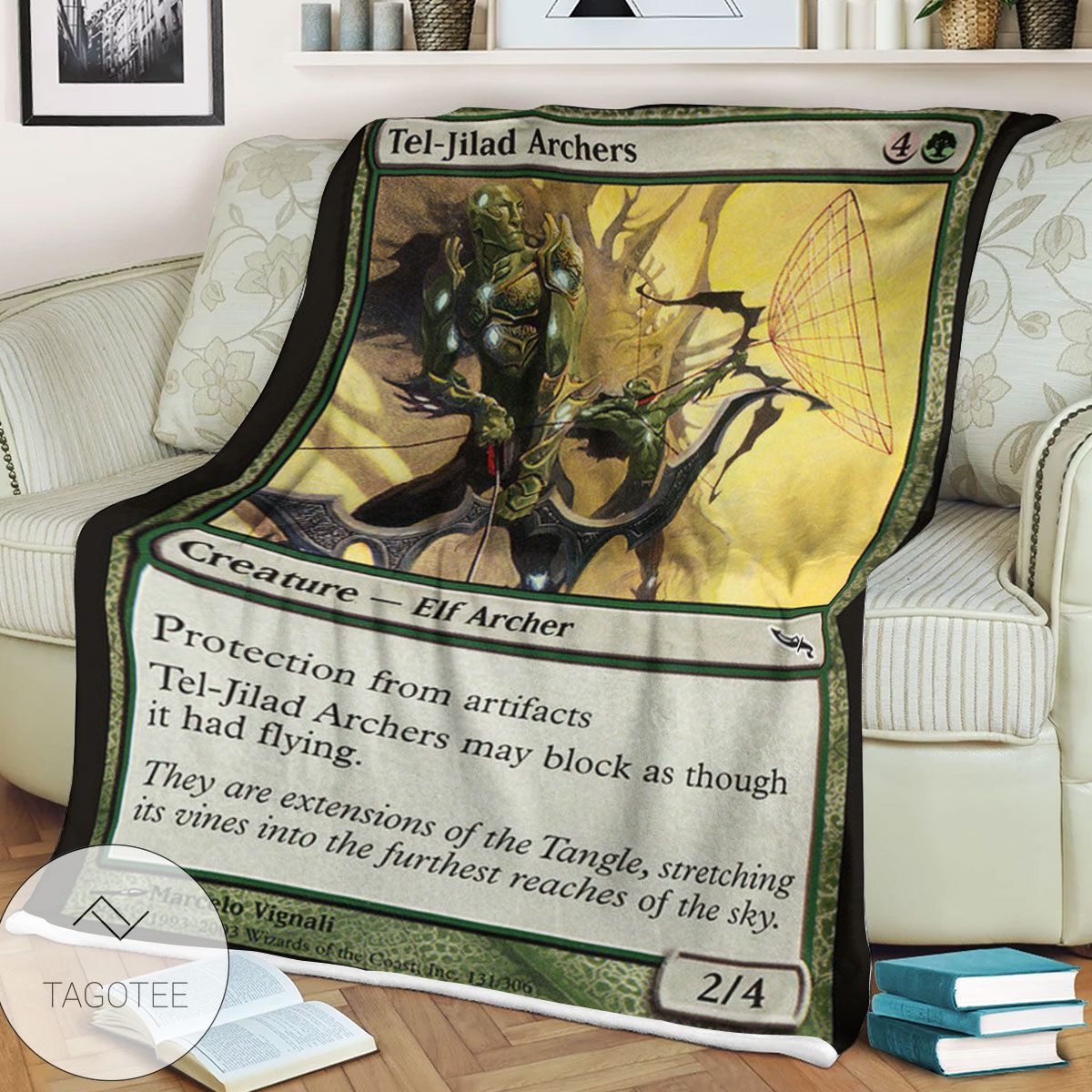 Mrd 131 Tel Jilad Archers Magic The Gathering Mtg Blanket Mrd 131 Tel Jilad Archers Magic The Gathering Mtg Blanket
