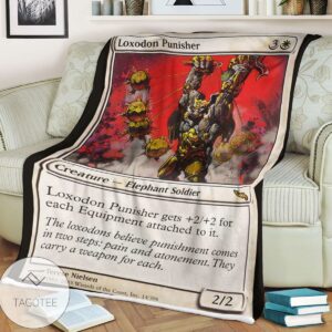 Mrd 14 Loxodon Punisher Magic The Gathering Mtg Blanket