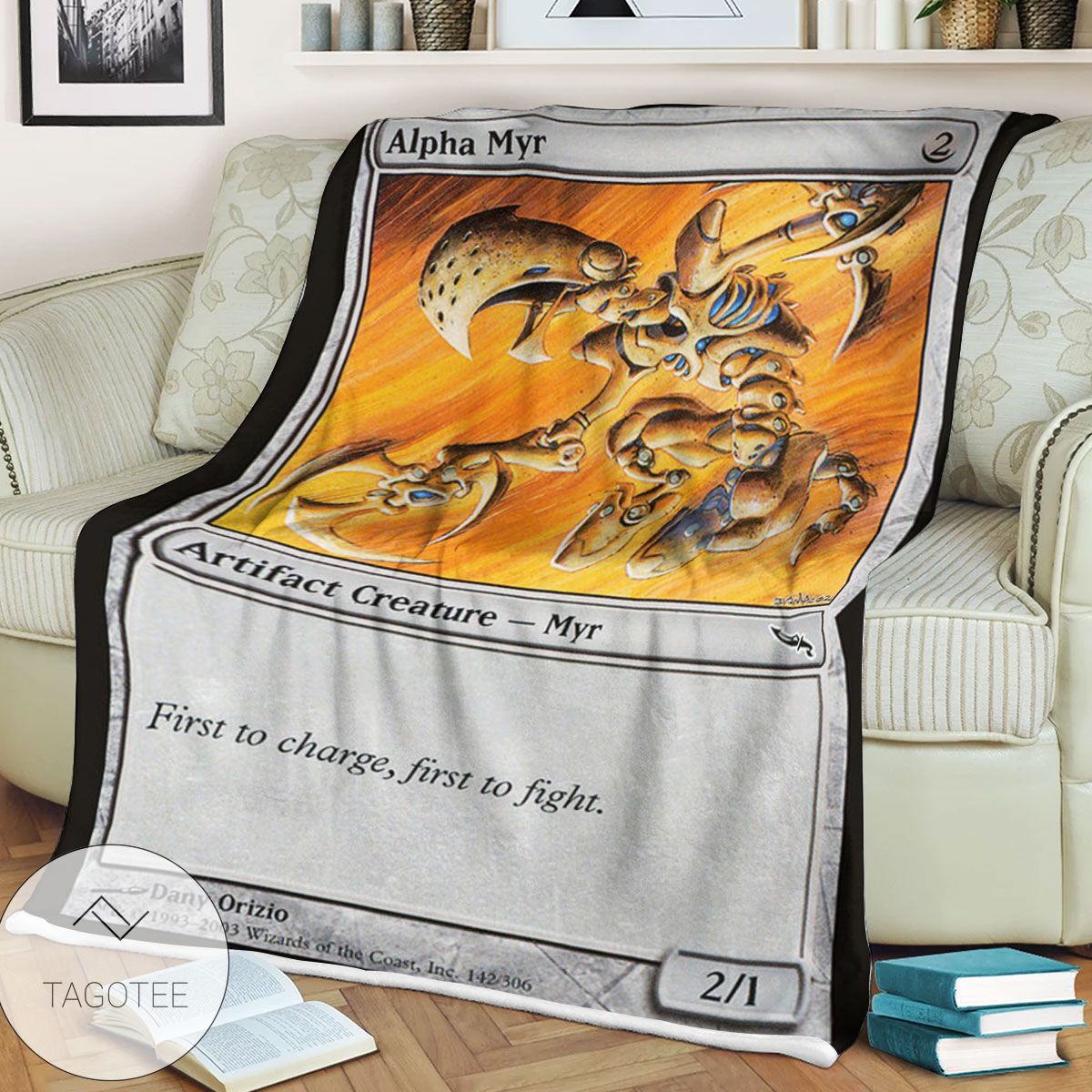 Mrd 142 Alpha Myr Magic The Gathering Mtg Blanket Mrd 142 Alpha Myr Magic The Gathering Mtg Blanket