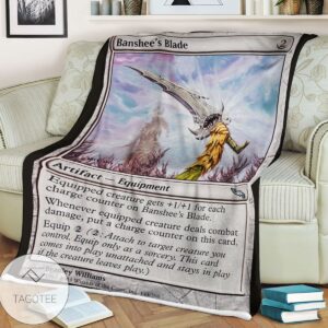 Mrd 144 Banshee S Blade Magic The Gathering Mtg Blanket