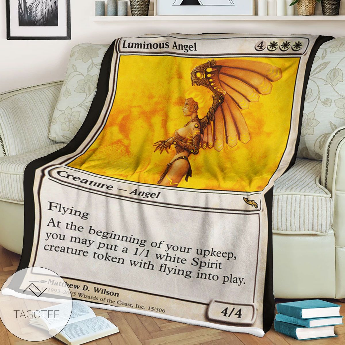 Mrd 15 Luminous Angel Magic The Gathering Mtg Blanket Mrd 15 Luminous Angel Magic The Gathering Mtg Blanket