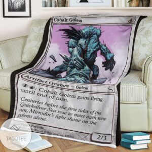 Mrd 157 Cobalt Golem Magic The Gathering Mtg Blanket