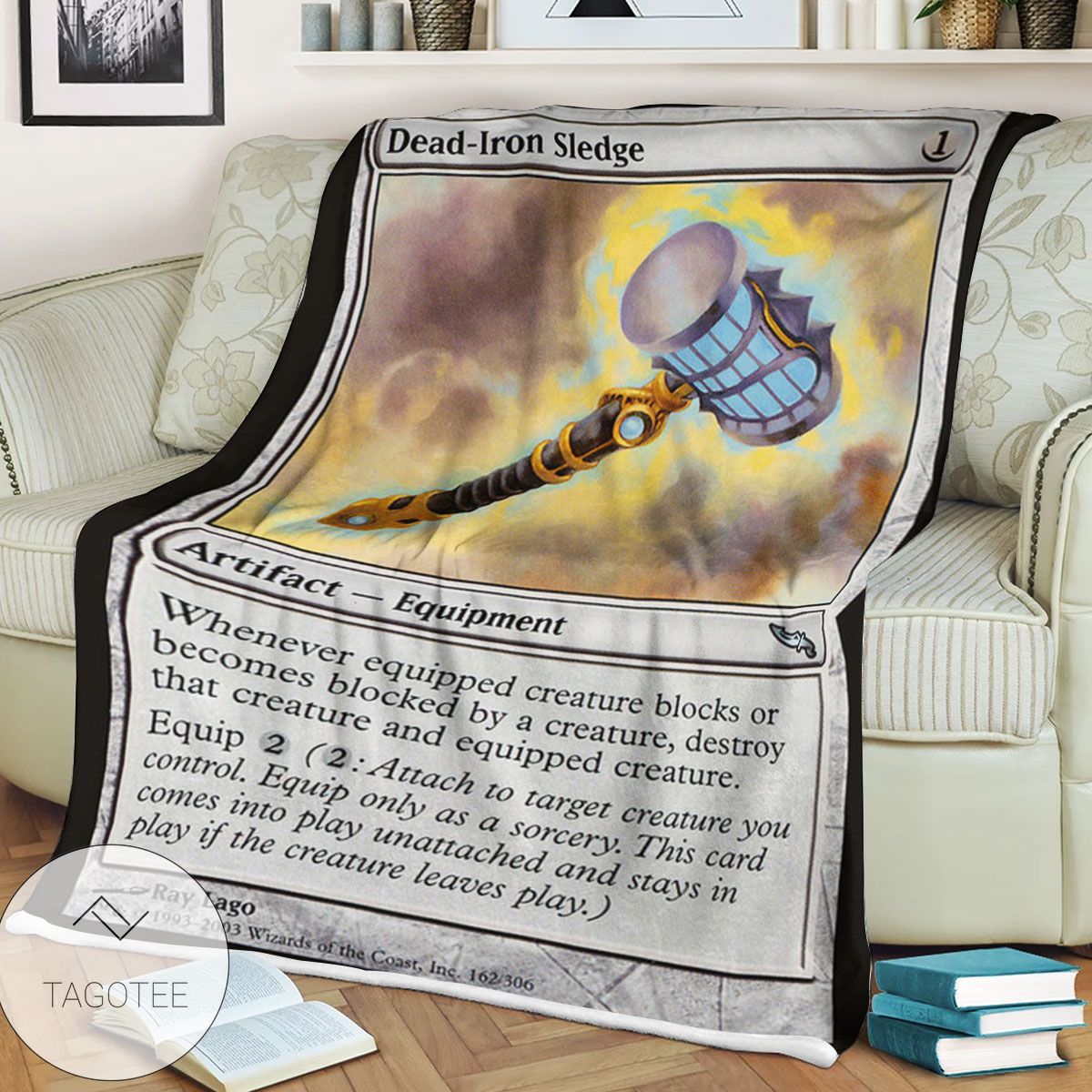Mrd 162 Dead Iron Sledge Magic The Gathering Mtg Blanket Mrd 162 Dead Iron Sledge Magic The Gathering Mtg Blanket
