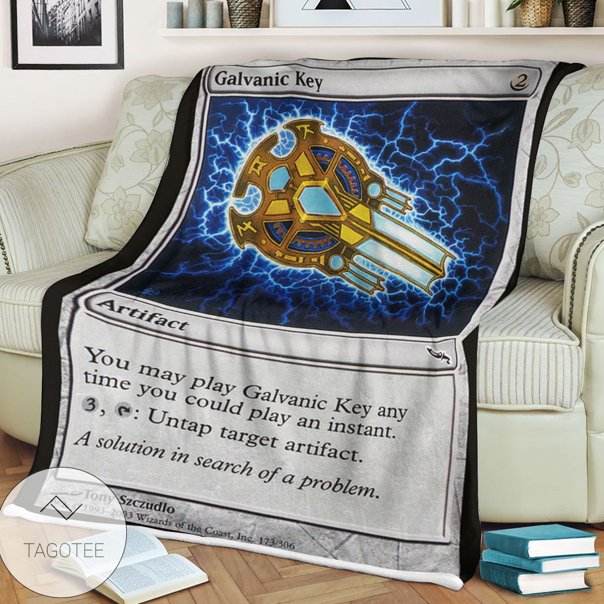 Mrd 173 Galvanic Key Magic The Gathering Mtg Blanket Mrd 173 Galvanic Key Magic The Gathering Mtg Blanket