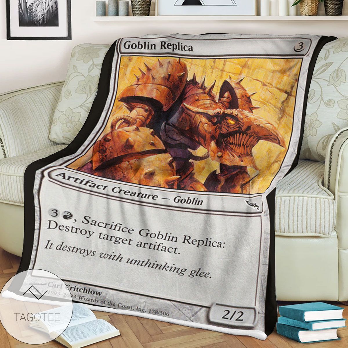 Mrd 178 Goblin Replica Magic The Gathering Mtg Blanket Mrd 178 Goblin Replica Magic The Gathering Mtg Blanket