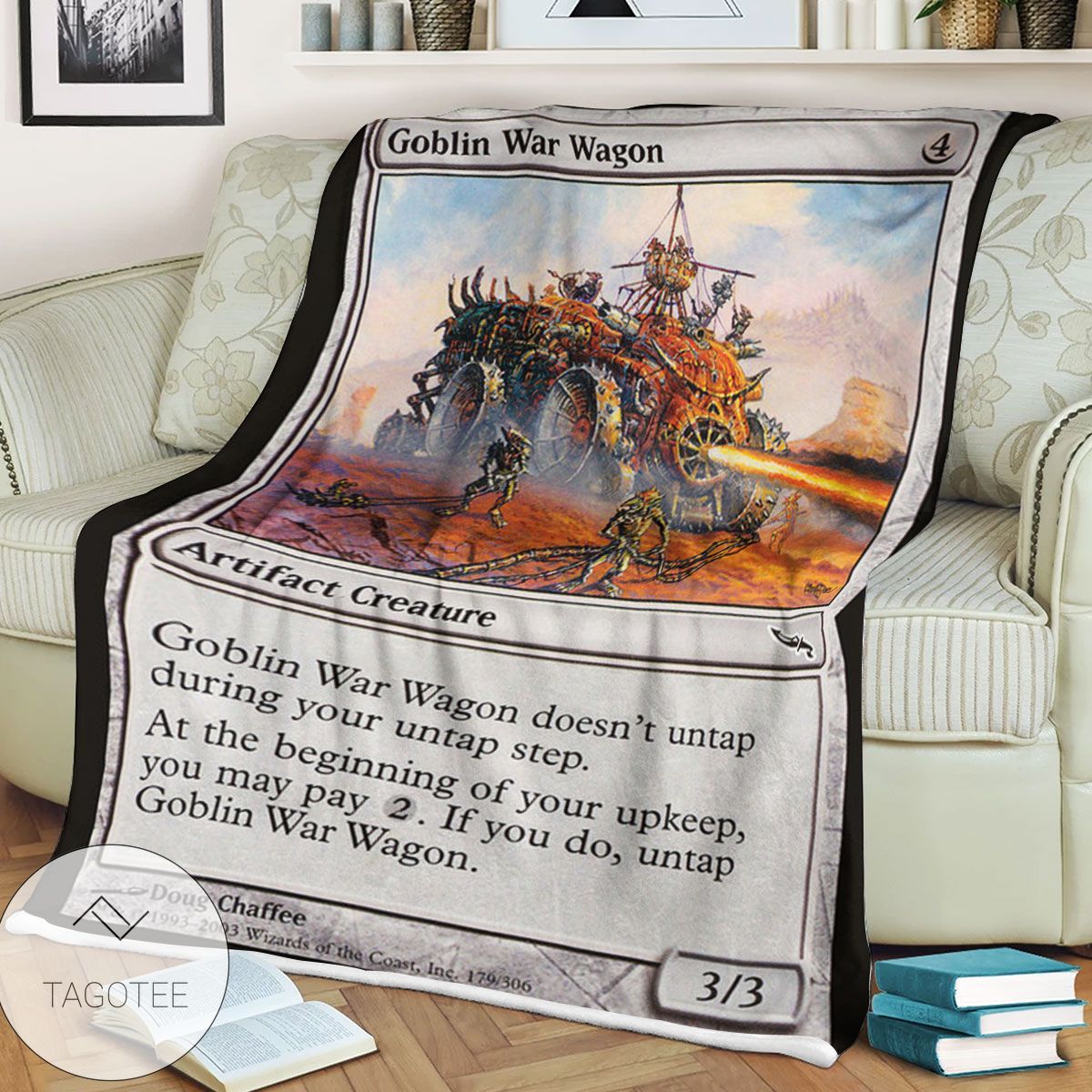 Mrd 179 Goblin War Wagon Magic The Gathering Mtg Blanket Mrd 179 Goblin War Wagon Magic The Gathering Mtg Blanket