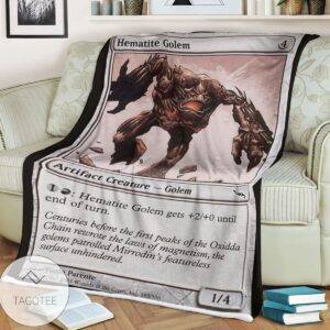 Mrd 185 Hematite Golem Magic The Gathering Mtg Blanket