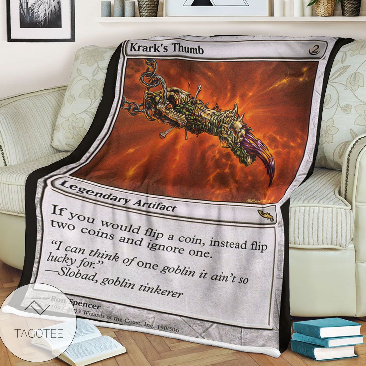 Mrd 190 Krark S Thumb Magic The Gathering Mtg Blanket Mrd 190 Krark S Thumb Magic The Gathering Mtg Blanket