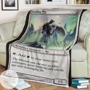 Mrd 191 Leaden Myr Magic The Gathering Mtg Blanket