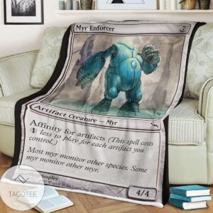Mrd 211 Myr Enforcer Magic The Gathering Mtg Blanket