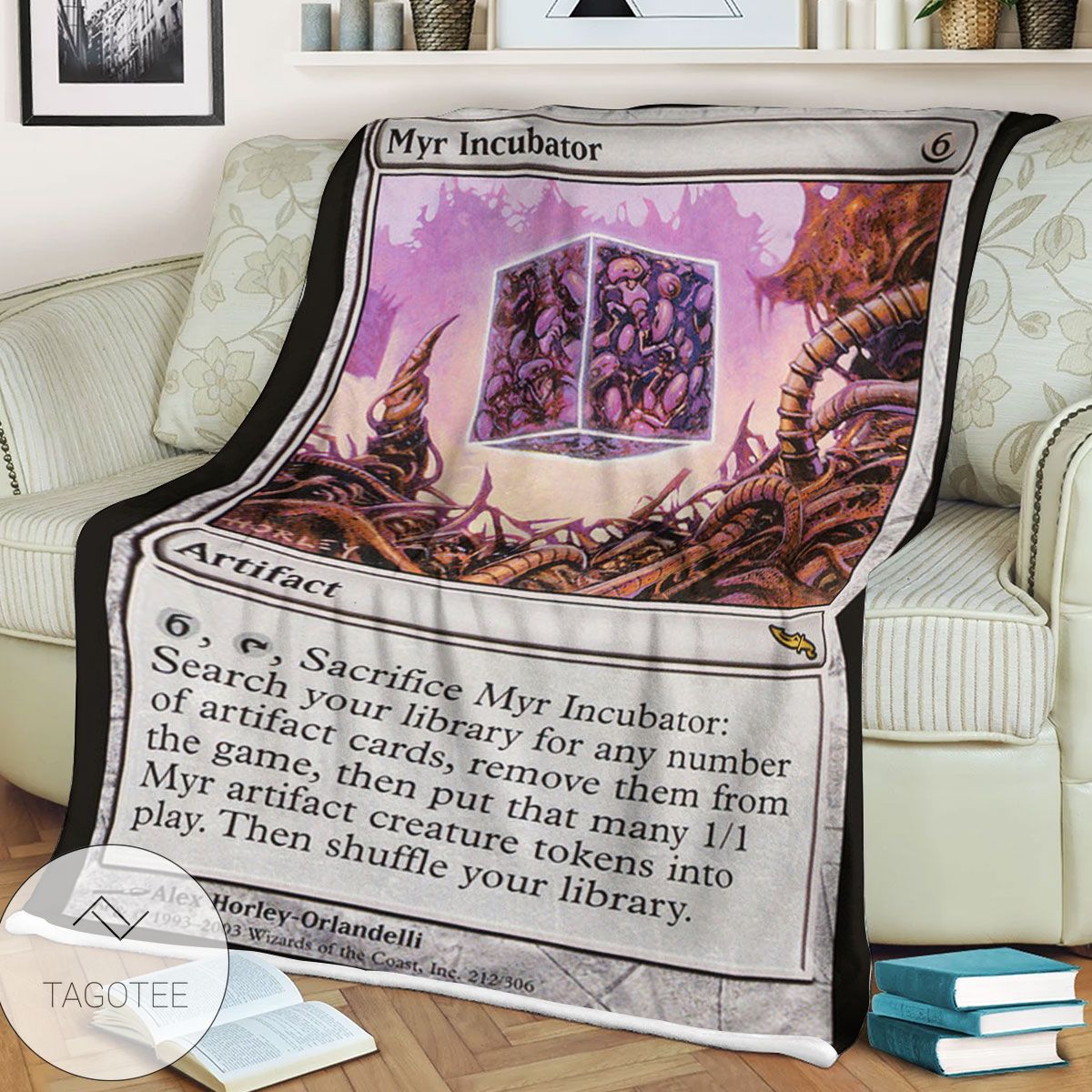 Mrd 212 Myr Incubator Magic The Gathering Mtg Blanket Mrd 212 Myr Incubator Magic The Gathering Mtg Blanket