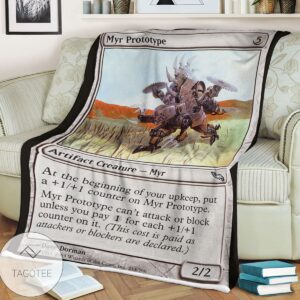 Mrd 214 Myr Prototype Magic The Gathering Mtg Blanket
