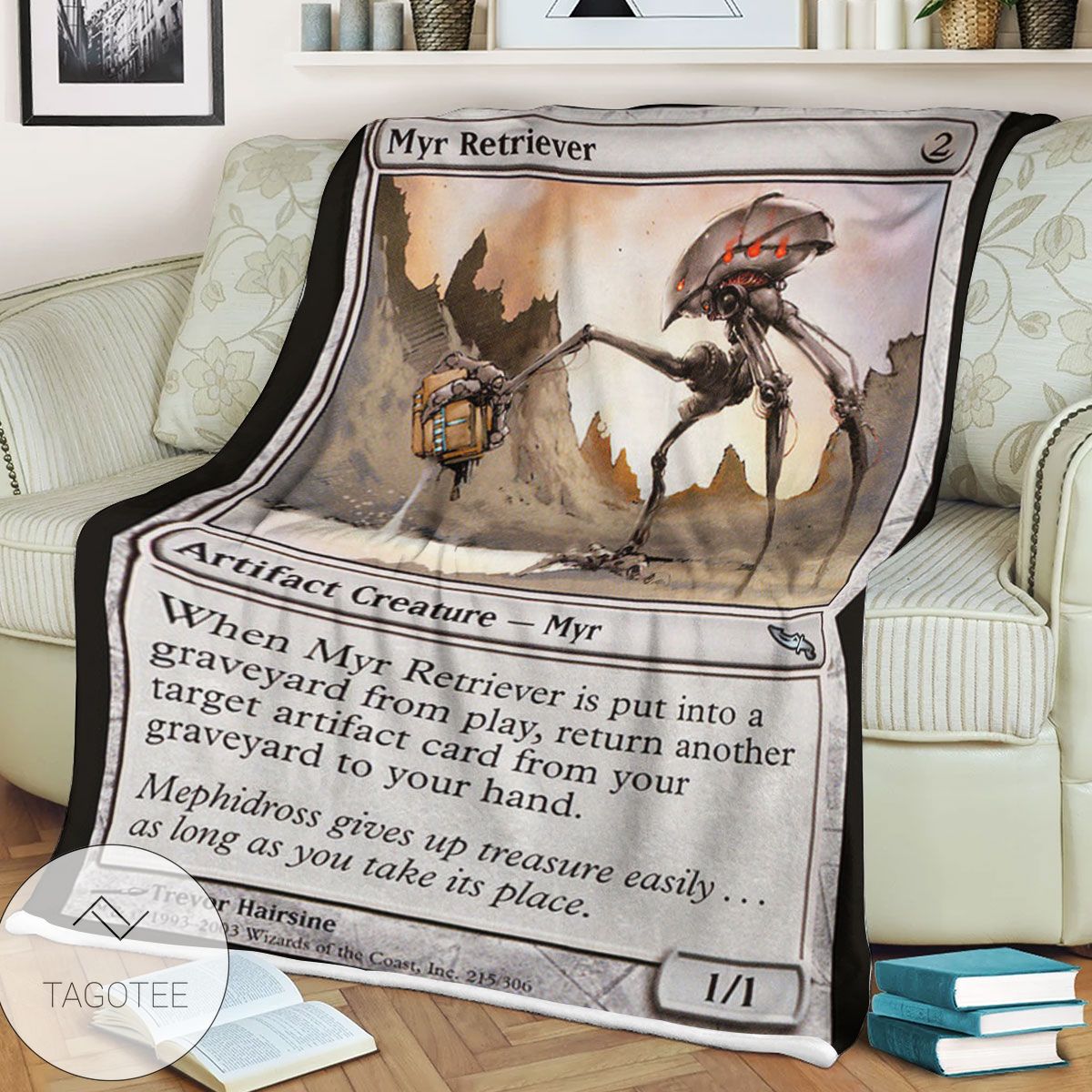 Mrd 215 Myr Retriever Magic The Gathering Mtg Blanket Mrd 215 Myr Retriever Magic The Gathering Mtg Blanket