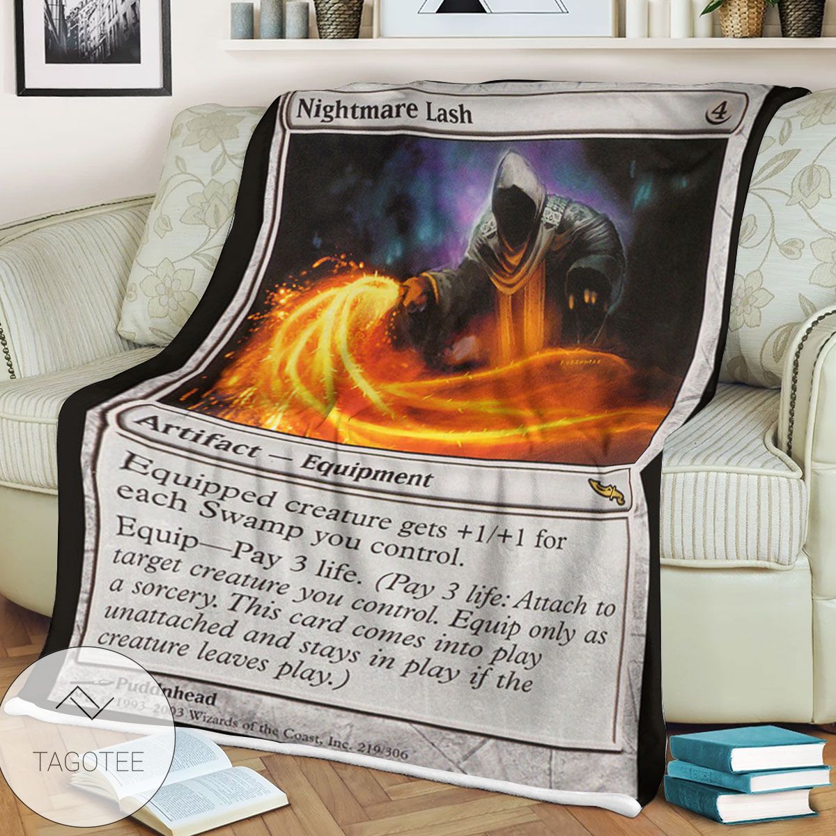 Mrd 219 Nightmare Lash Magic The Gathering Mtg Blanket Mrd 219 Nightmare Lash Magic The Gathering Mtg Blanket