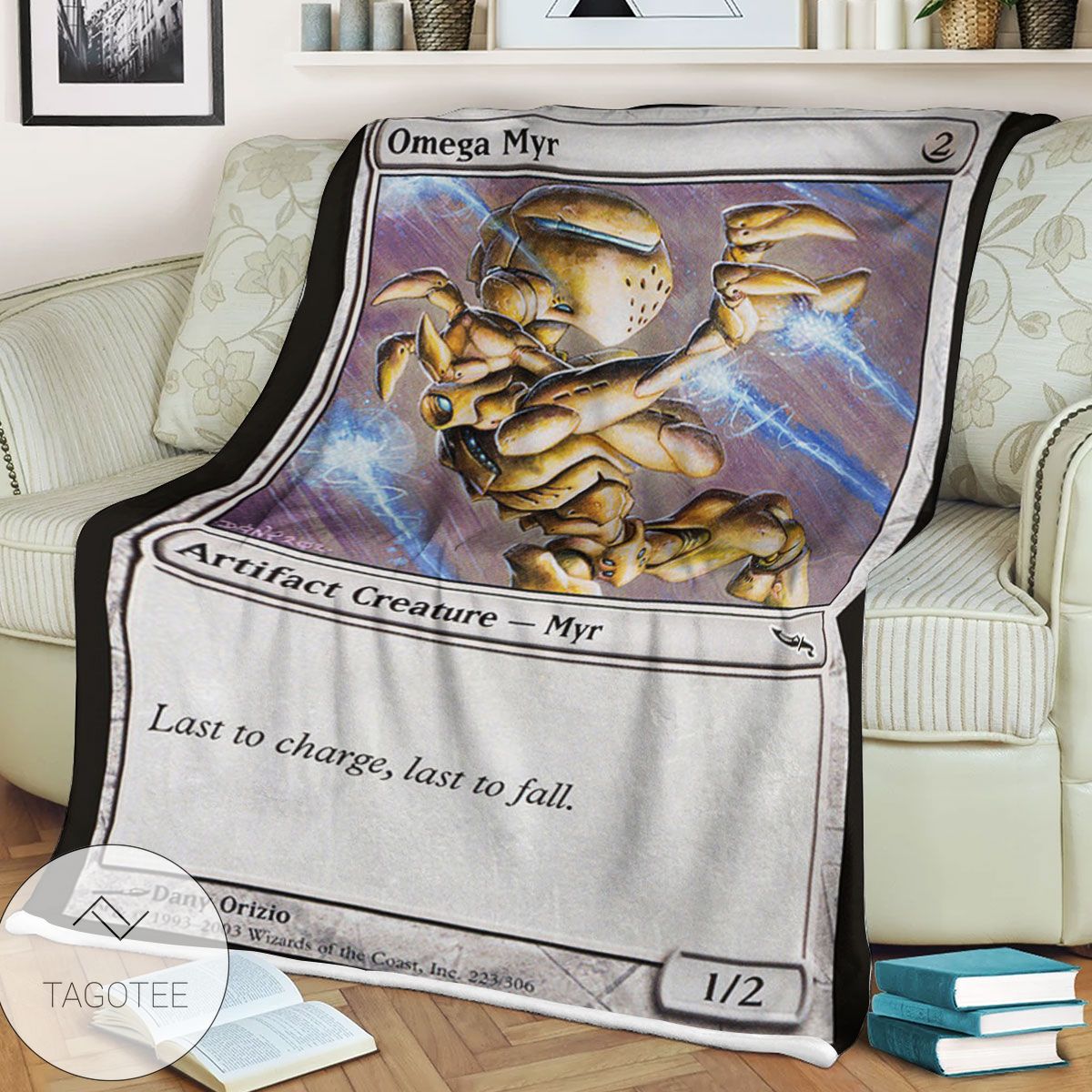 Mrd 223 Omega Myr Magic The Gathering Mtg Blanket Mrd 223 Omega Myr Magic The Gathering Mtg Blanket