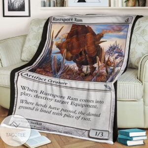 Mrd 235 Rustspore Ram Magic The Gathering Mtg Blanket