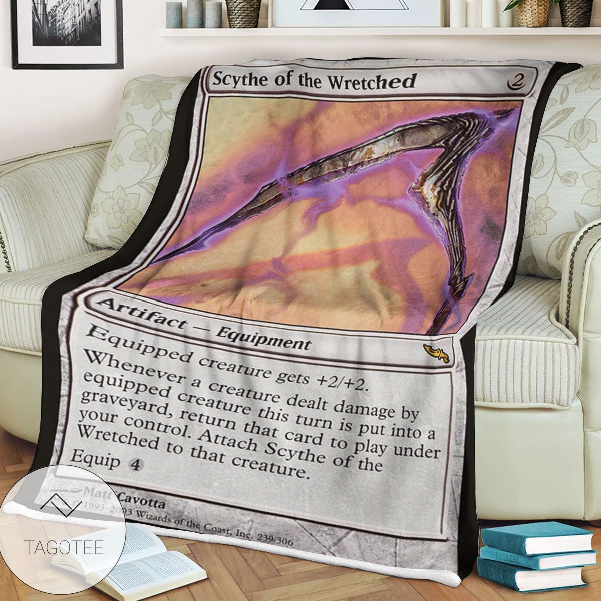Mrd 239 Scythe Of The Wretched Magic The Gathering Mtg Blanket Mrd 239 Scythe Of The Wretched Magic The Gathering Mtg Blanket