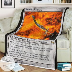 Mrd 251 Sword Of Kaldra Magic The Gathering Mtg Blanket