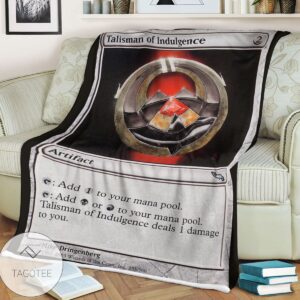 Mrd 255 Talisman Of Indulgence Magic The Gathering Mtg Blanket