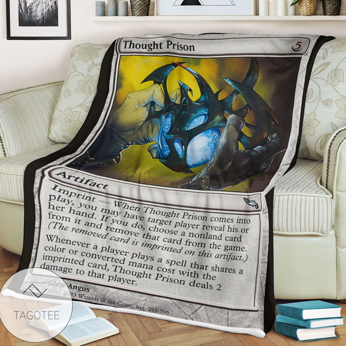 Mrd 261 Thought Prison Magic The Gathering Mtg Blanket Mrd 261 Thought Prison Magic The Gathering Mtg Blanket