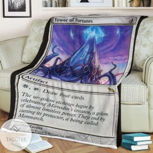 Mrd 267 Tower Of Fortunes Magic The Gathering Mtg Blanket