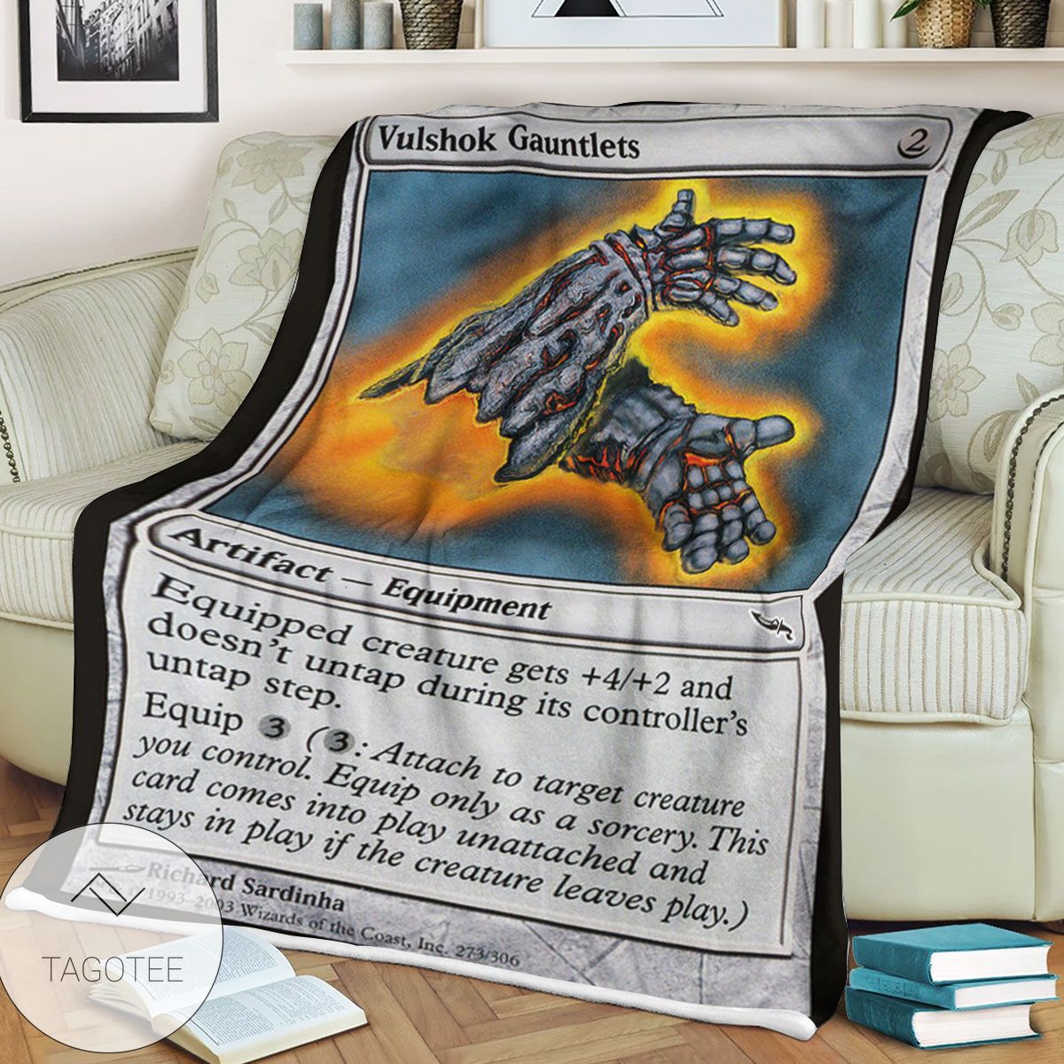 Mrd 273 Vulshok Gauntlets Magic The Gathering Mtg Blanket Mrd 273 Vulshok Gauntlets Magic The Gathering Mtg Blanket