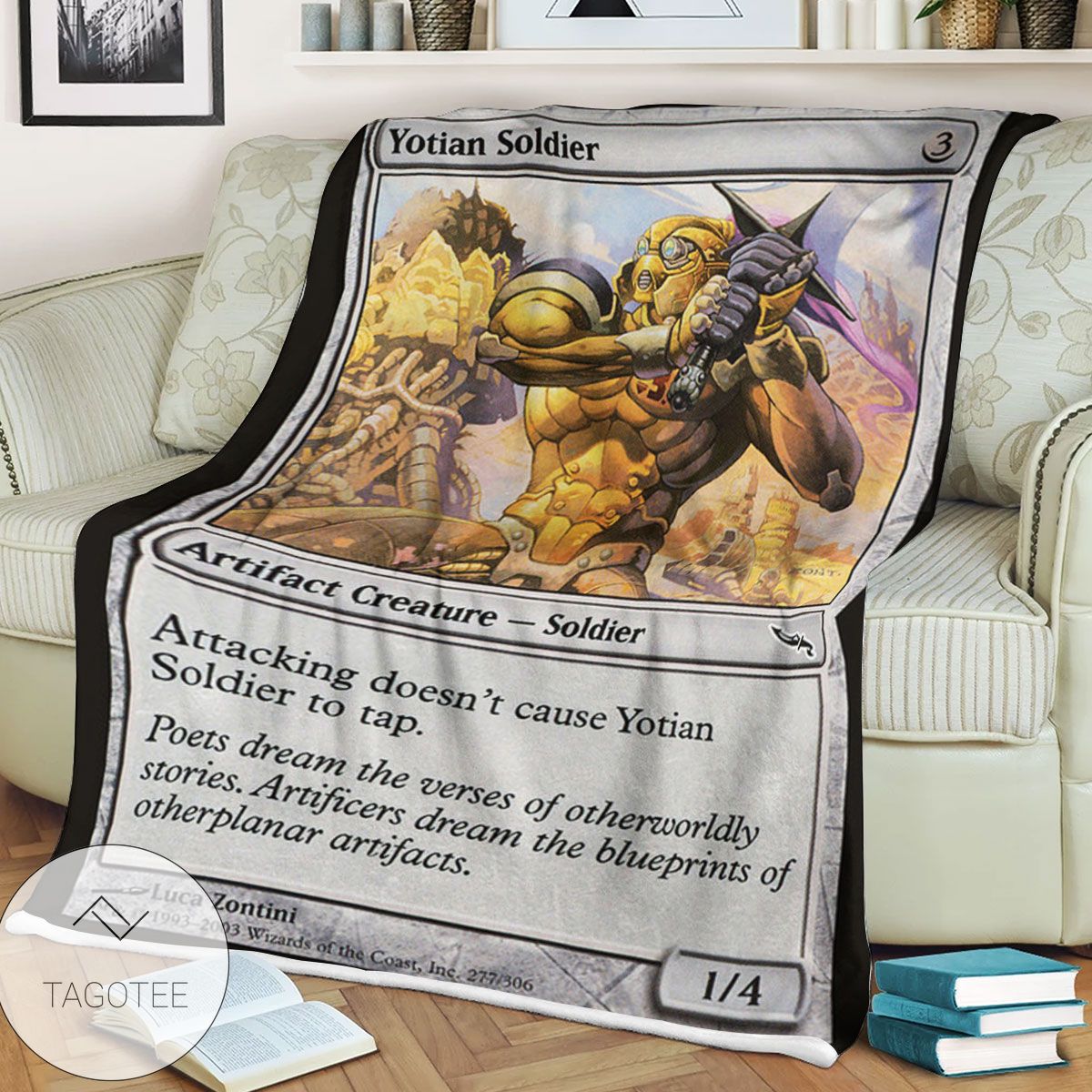 Mrd 277 Yotian Soldier Magic The Gathering Mtg Blanket Mrd 277 Yotian Soldier Magic The Gathering Mtg Blanket