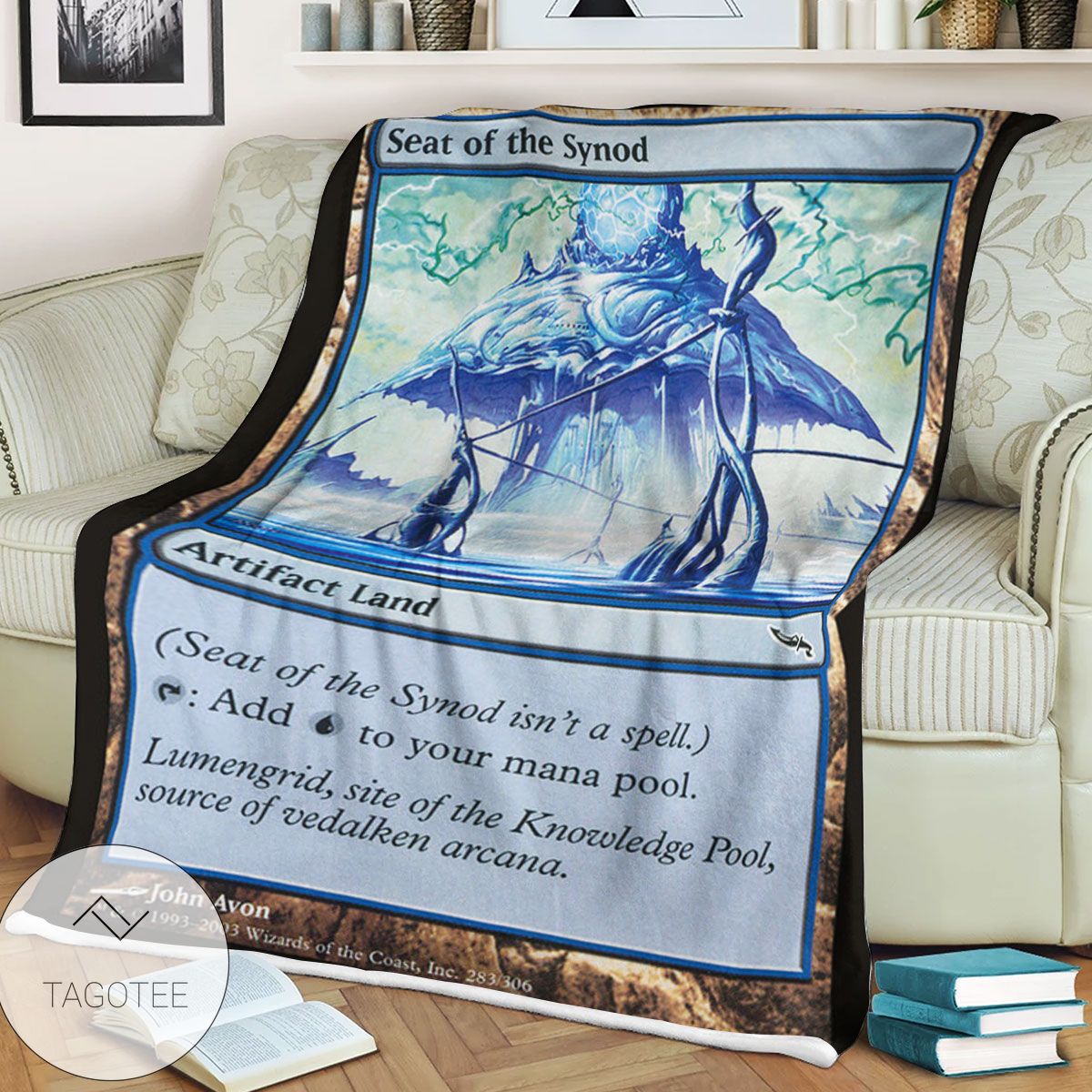 Mrd 283 Seat Of The Synod Magic The Gathering Mtg Blanket Mrd 283 Seat Of The Synod Magic The Gathering Mtg Blanket