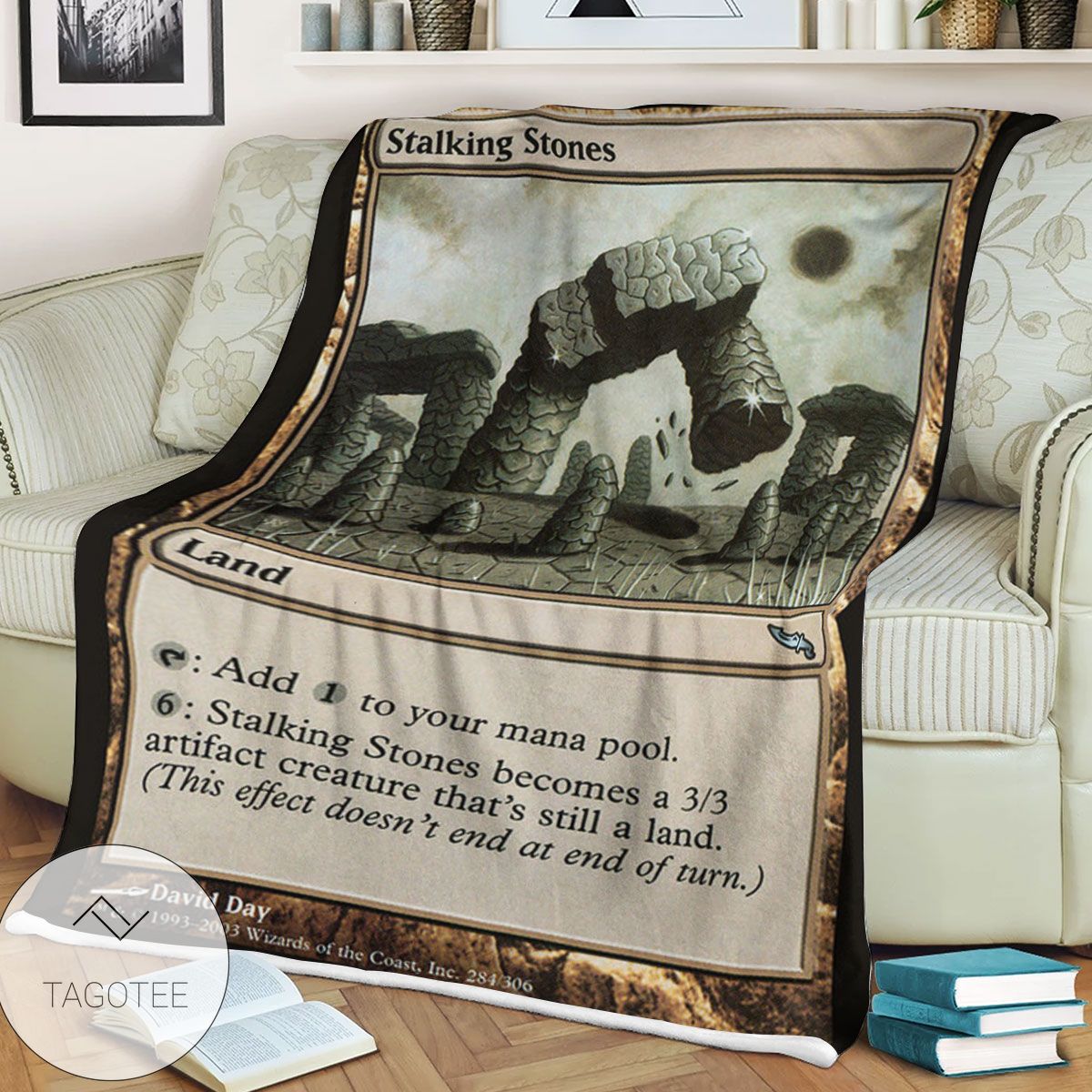 Mrd 284 Stalking Stones Magic The Gathering Mtg Blanket Mrd 284 Stalking Stones Magic The Gathering Mtg Blanket