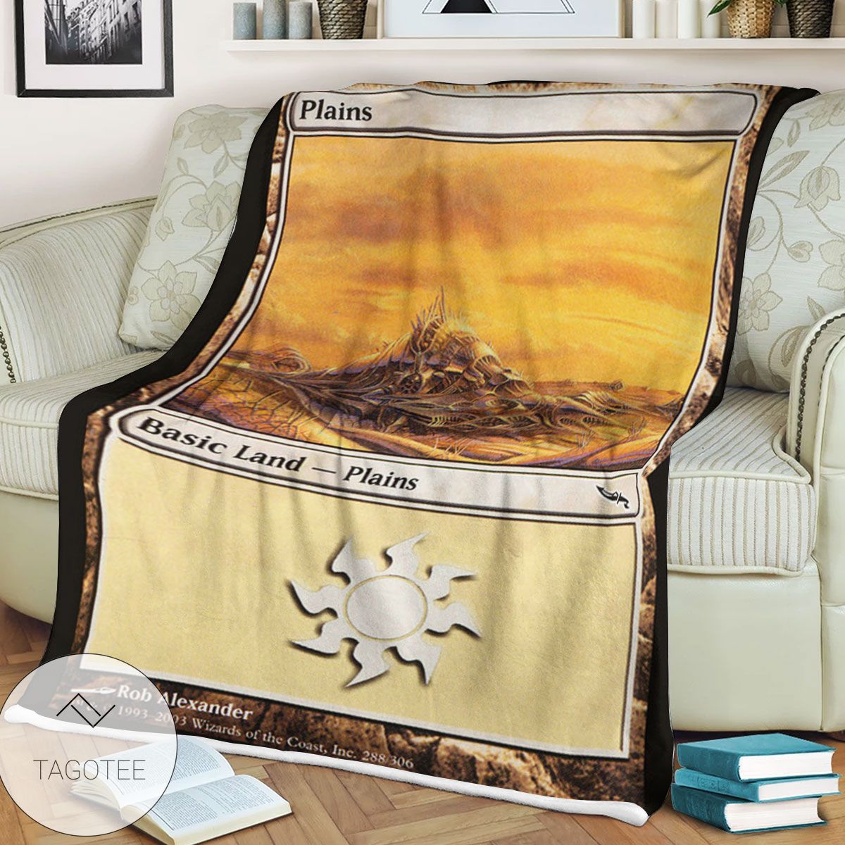 Mrd 288 Plains Magic The Gathering Mtg Blanket Mrd 288 Plains Magic The Gathering Mtg Blanket