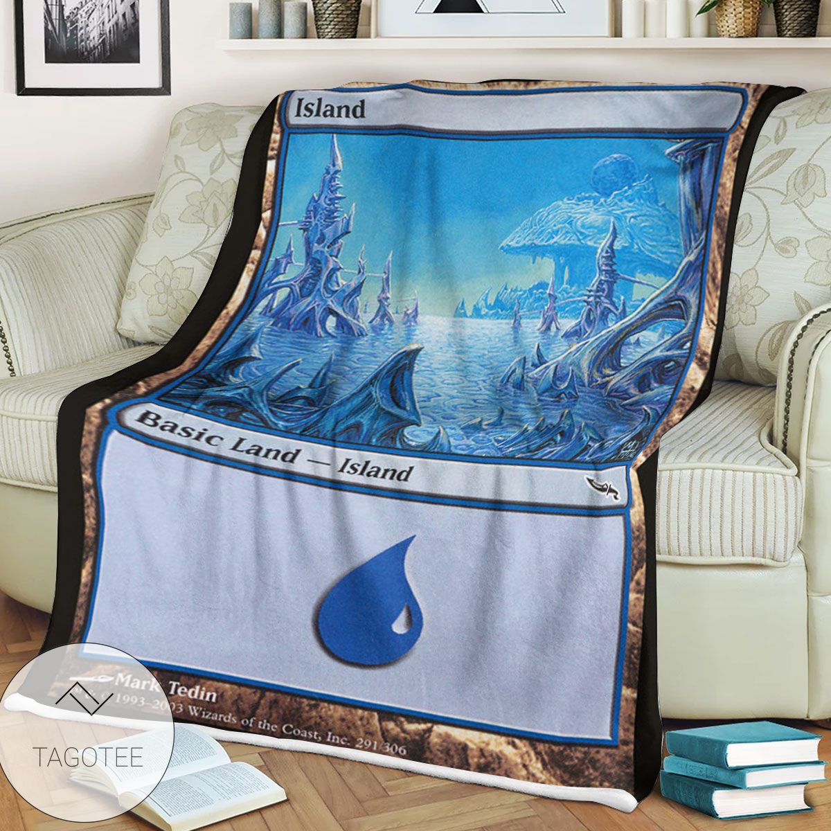 Mrd 291 Island Magic The Gathering Mtg Blanket Mrd 291 Island Magic The Gathering Mtg Blanket