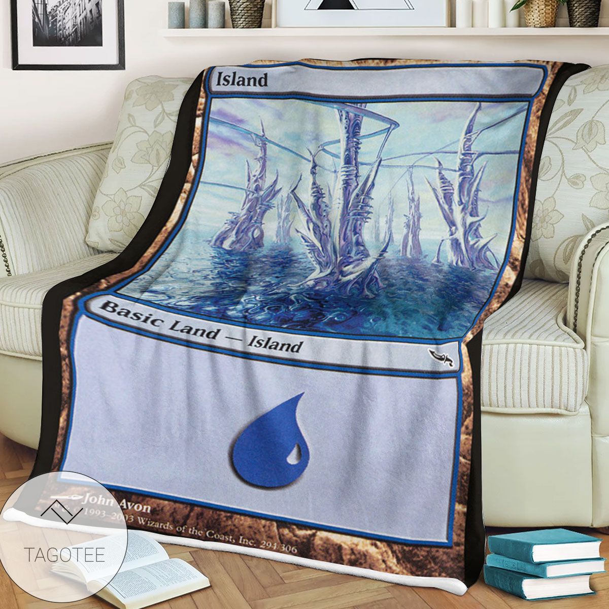 Mrd 294 Island Magic The Gathering Mtg Blanket Mrd 294 Island Magic The Gathering Mtg Blanket