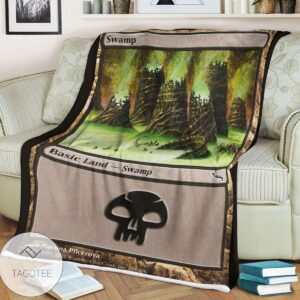 Mrd 297 Swamp Magic The Gathering Mtg Blanket