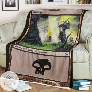 Mrd 298 Swamp Magic The Gathering Mtg Blanket