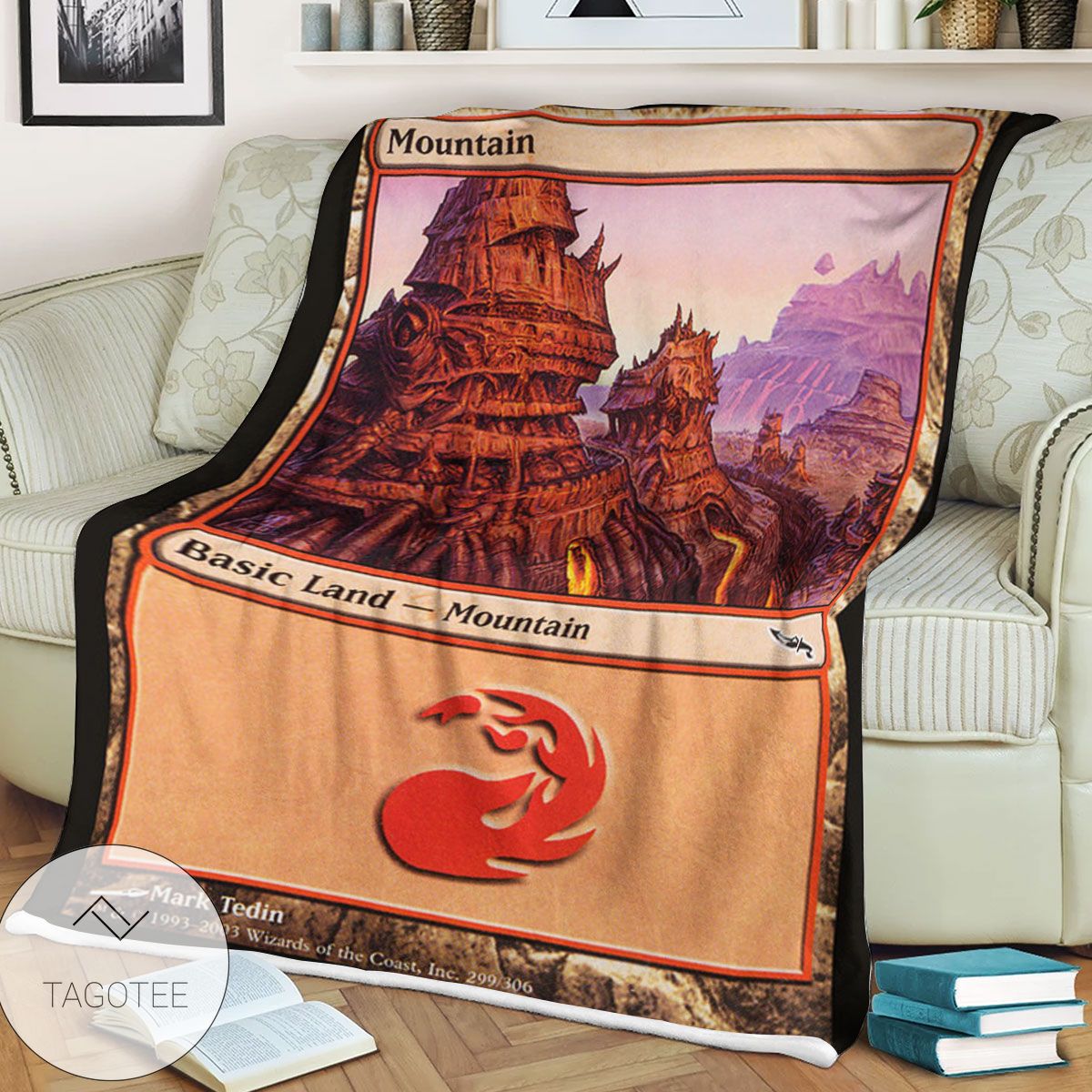 Mrd 299 Mountain Magic The Gathering Mtg Blanket Mrd 299 Mountain Magic The Gathering Mtg Blanket