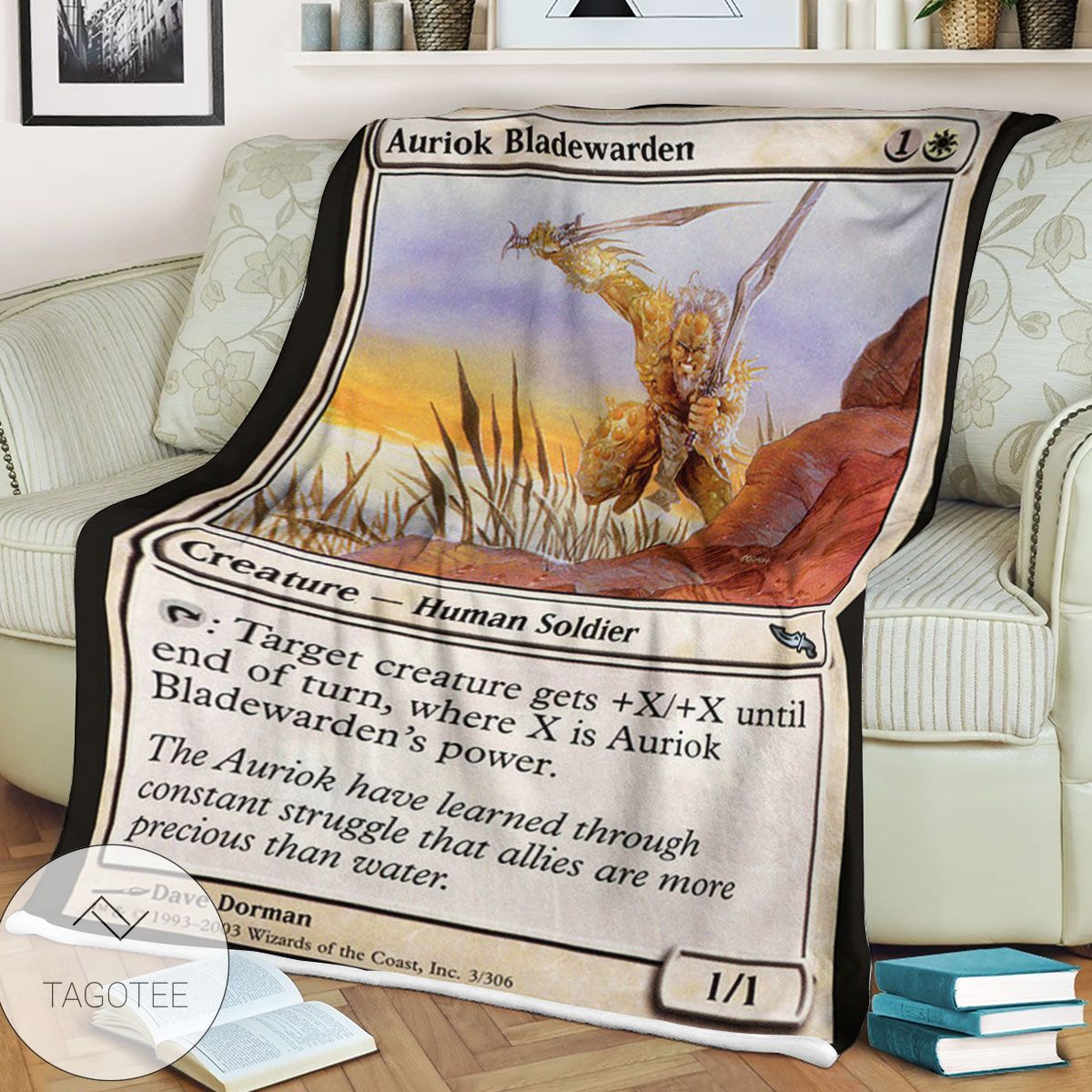 Mrd 3 Auriok Bladewarden Magic The Gathering Mtg Blanket Mrd 3 Auriok Bladewarden Magic The Gathering Mtg Blanket