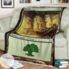 Mrd 304 Forest Magic The Gathering Mtg Blanket