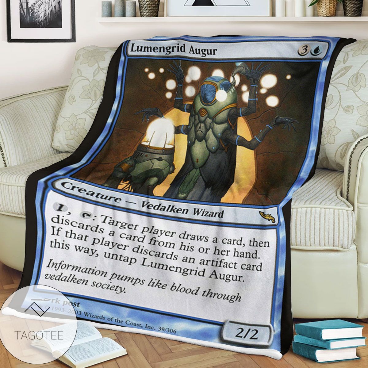 Mrd 39 Lumengrid Augur Magic The Gathering Mtg Blanket Mrd 39 Lumengrid Augur Magic The Gathering Mtg Blanket