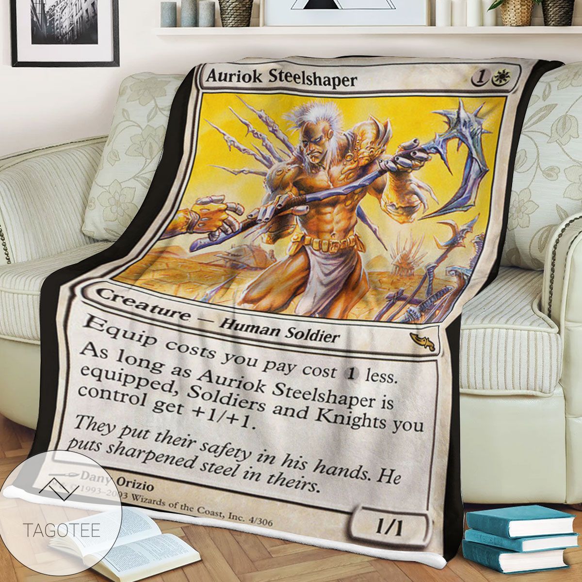 Mrd 4 Auriok Steelshaper Magic The Gathering Mtg Blanket Mrd 4 Auriok Steelshaper Magic The Gathering Mtg Blanket