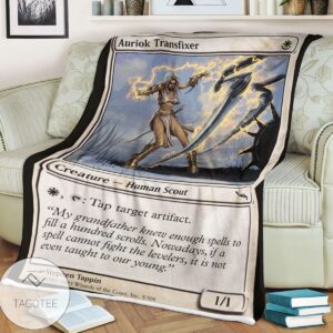 Mrd 5 Auriok Transfixer Magic The Gathering Mtg Blanket