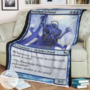 Mrd 55 Vedalken Archmage Magic The Gathering Mtg Blanket
