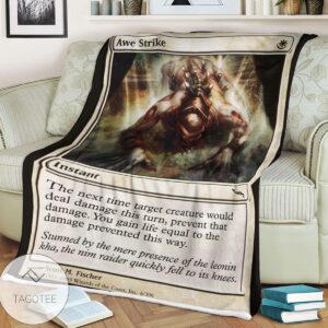 Mrd 6 Awe Strike Magic The Gathering Mtg Blanket
