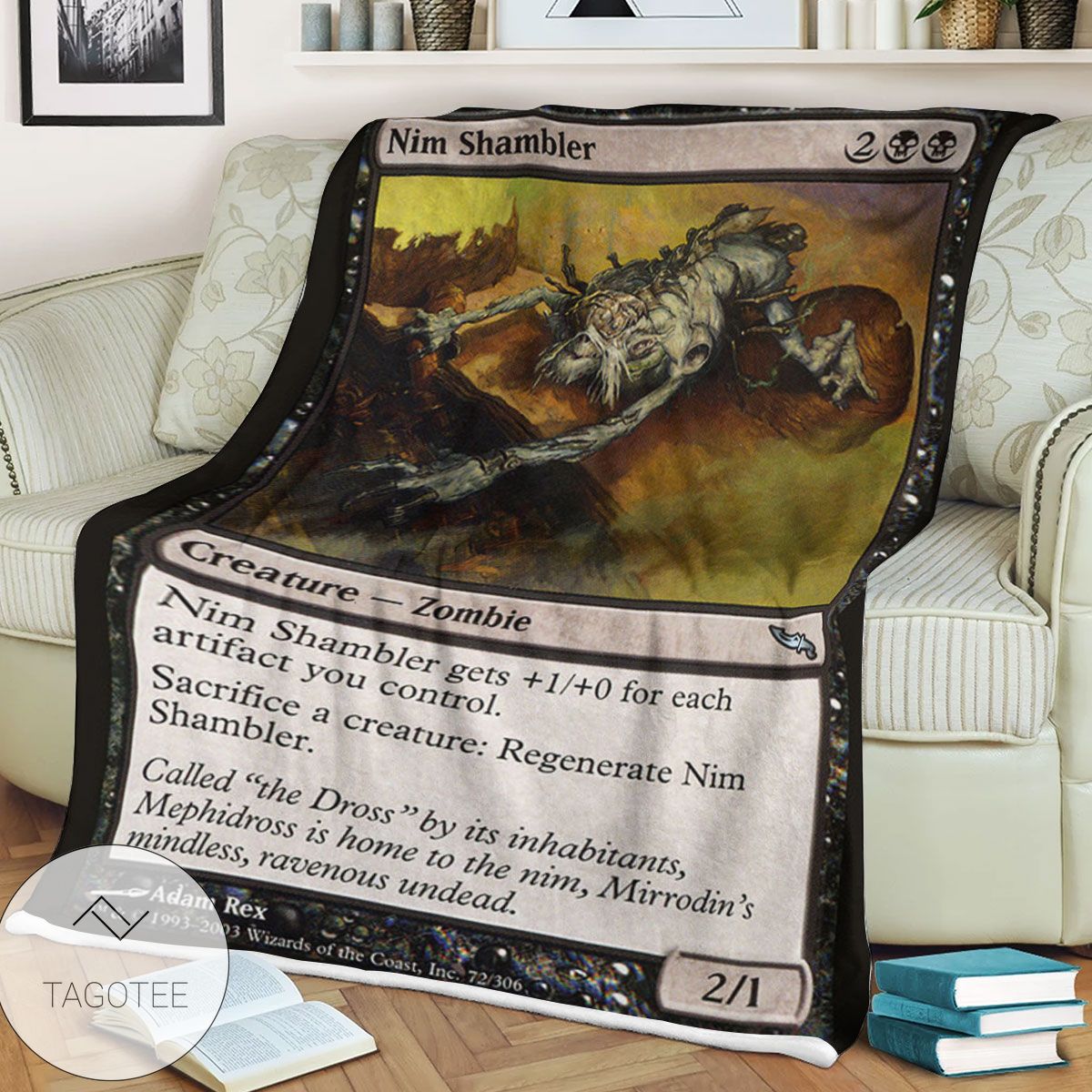 Mrd 72 Nim Shambler Magic The Gathering Mtg Blanket Mrd 72 Nim Shambler Magic The Gathering Mtg Blanket