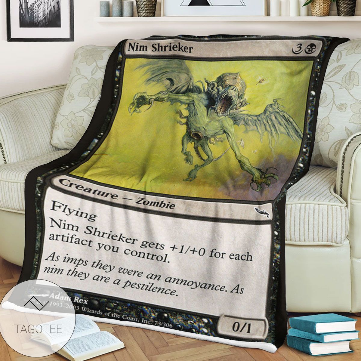 Mrd 73 Nim Shrieker Magic The Gathering Mtg Blanket Mrd 73 Nim Shrieker Magic The Gathering Mtg Blanket