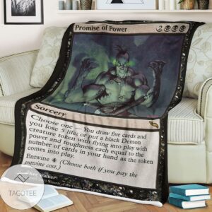 Mrd 74 Promise Of Power Magic The Gathering Mtg Blanket
