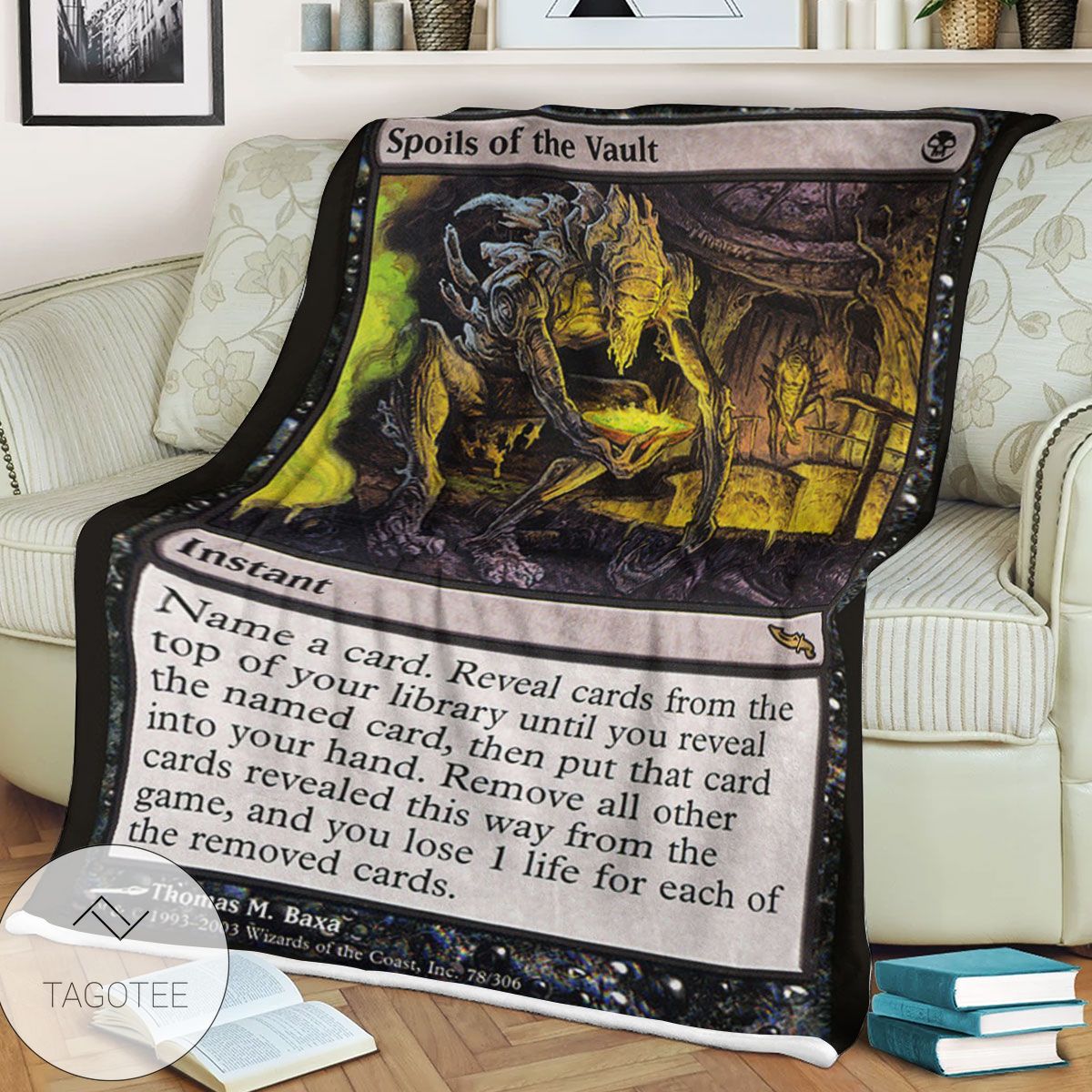 Mrd 78 Spoils Of The Vault Magic The Gathering Mtg Blanket Mrd 78 Spoils Of The Vault Magic The Gathering Mtg Blanket