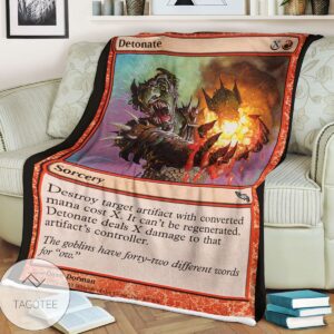 Mrd 88 Detonate Magic The Gathering Mtg Blanket